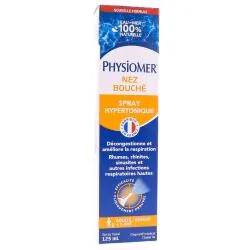 PHYSIOMER Spray Hypertonique Nez Bouché 125ml