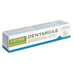 CATTIER Dentargile propolis dentifrice protecteur bio tube 75g