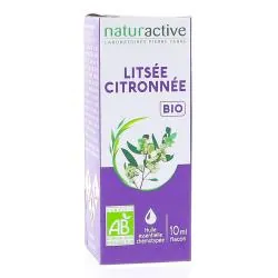 NATURACTIVE Huile Essentielle Bio Listée Citronnée flacon 10ml flacon 10ml