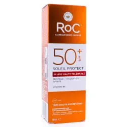 ROC Soleil-Protect fluide haute tolérance réconfortant SPF50 50ml tube 50ml