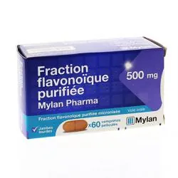MYLAN Fraction flavonoïque purifiée 60 comprimés