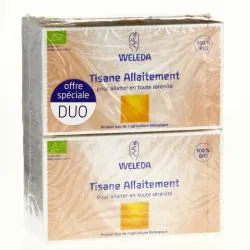 WELEDA Maternité - Tisane allaitement bio lot de 2 boîtes x 20 sachets