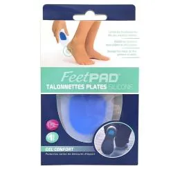 FEETPAD Talonnettes plates silicone 1 paire taille 3 - pointure 43 - 46