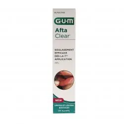 GUM Afta Clear gel aphtes et lésions buccales tube 10ml