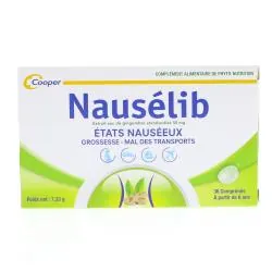 COOPER Nausélib boîte 36 comprimés
