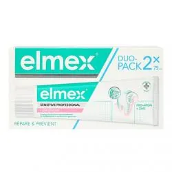 ELMEX Sensitive Professionnal + soin gencives Duo pack 2x75ml