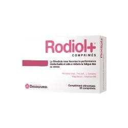 DISSOLVUROL Rodiol + boîte de 30 comprimés