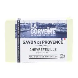 LA CORVETTE Savon de Provence en pain Chèvrefeuille 100g