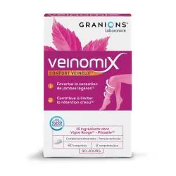 GRANIONS Veinomix boîte de 60 comprimés