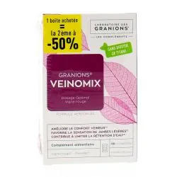 GRANIONS Veinomix lot de 2 boîtes de 60 comprimés