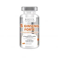 BIOCYTE longevity Energie & Vitalité - 5 ginsengs Forte gélules x 40