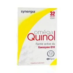 SYNERGIA Oméga Quinol capsules x 32