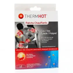 THERMHOT Patchs chauffants cou/dos/épaule/poignet patchs