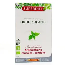 SUPERDIET Ortie Piquante bio articulations ampoules 15ml x 20