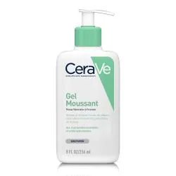 CERAVE Gel moussant peaux normales à grasses flacon pompe 236ml