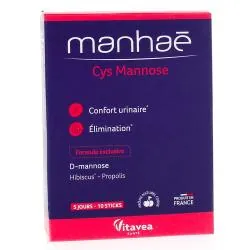 MANHAE Manhaé Cys Mannose 15+ boite de 10 sticks