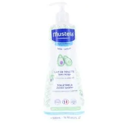 MUSTELA Peau normale - Lait de toilette sans rinçage peaux normales flacon pompe 500ml