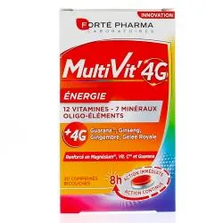 FORTÉ PHARMA Multivit 4G énergie 30 comprimés