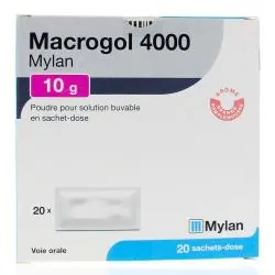 MYLAN Macrogol 4000 poudre 10gr