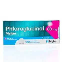 MYLAN Phloroglucinol 80mg 20 comprimés orodispersibles