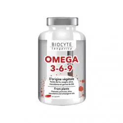 BIOCYTE Longevity omegas - 3-6-9 x60 capsules