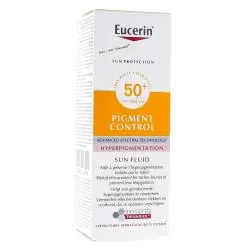 EUCERIN Sun Protection - Pigment control fluide solaire visage SPF 50+ tube 50ml