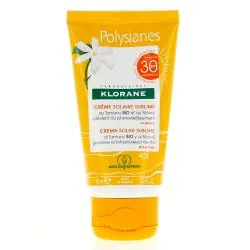 KLORANE Monoï - Crème solaire sublime visage SPF30 tube 50ml