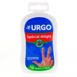 URGO Spécial doigts résiste à l'eau 16 pansements 2 formats