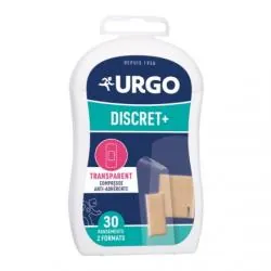 URGO Discret +Boîte de 30 pansements 2 formats