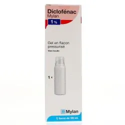 MYLAN Diclofénac 1% flacon de 100 ml