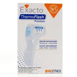 EXACTO THERMOFLASH Premium thermomètre médical sans contac