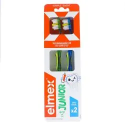 ELMEX Brosse à dents Elmex Anti-Caries Junior x2