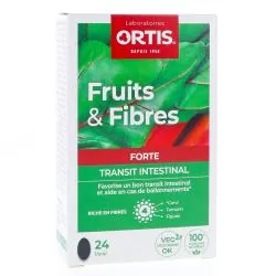 ORTIS Fruits & fibres forte transit intestinal 24 comprimés
