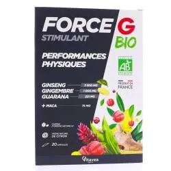 VITAVEA Force G stimulant Bio 20 ampoules