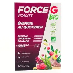 NUTRISANTÉ Force G vitality Bio 20 ampoules