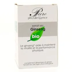 PHYTALESSENCE Ginseng bio 60 gélules