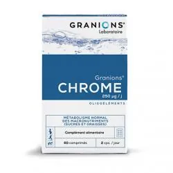 GRANIONS Oligoéléments - Chrome 250µg boite de 60 comprimés