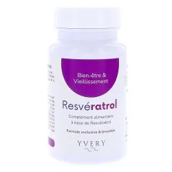 YVERY Resvératrol 60 capsules