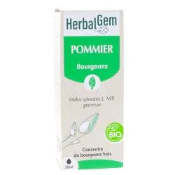 HERBALGEM Concentré du bourgeons frais - Pommier bourgeons Bio 30ml