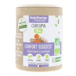 NAT & FORM Ecoresponsable - Curcuma bio 200 gélules