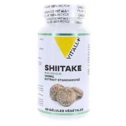 VIT'ALL+ Shiitake biologique 400mg 60 gélules