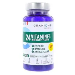 GRANIONS Immunité & Energie - 24 Vitamines Minéraux et Plantes 90 comprimés