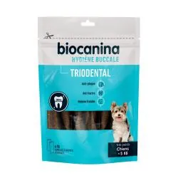 BIOCANINA Hygiène Bucco-dentaire - Triodental Très petits chiens < 5kg lamelles x15