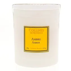 COLLINES DE PROVENCE Bougie Parfumée Ambre 180g