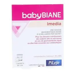 PILEJE Babybiane Imedia 7 sachets de 1.5g