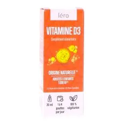 NUTERGIA Ergy D vitamine D3 flacon 15ml - Pharmacie Prado Mermoz