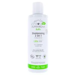 ALPHANOVA Bébé - Shampooing 2en1 Bio Flacon 200ml