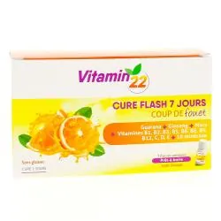 VITAMIN 22 Cure Flash 7 jours Goût Orange