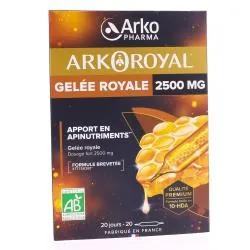 ARKOPHARMA Arkoroyal Gelée Royale Bio 20 ampoules