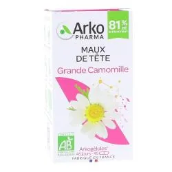 ARKOPHARMA Arkogélules - Grande Camomille (Partenelle) Bio 45 gélules